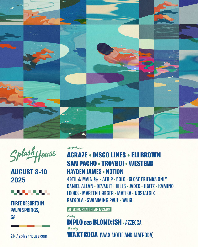 Boys Noize, Disco Lines, SOFI TUKKER and More Confirmed for 2025 Splash House Festivals