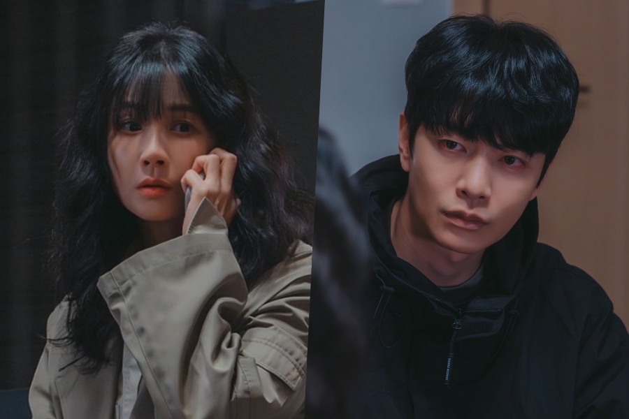 Lee Bo Young’s Gaze Turns Wary Toward Lee Min Ki After Pivotal Phone Call In “Mary Kills People”