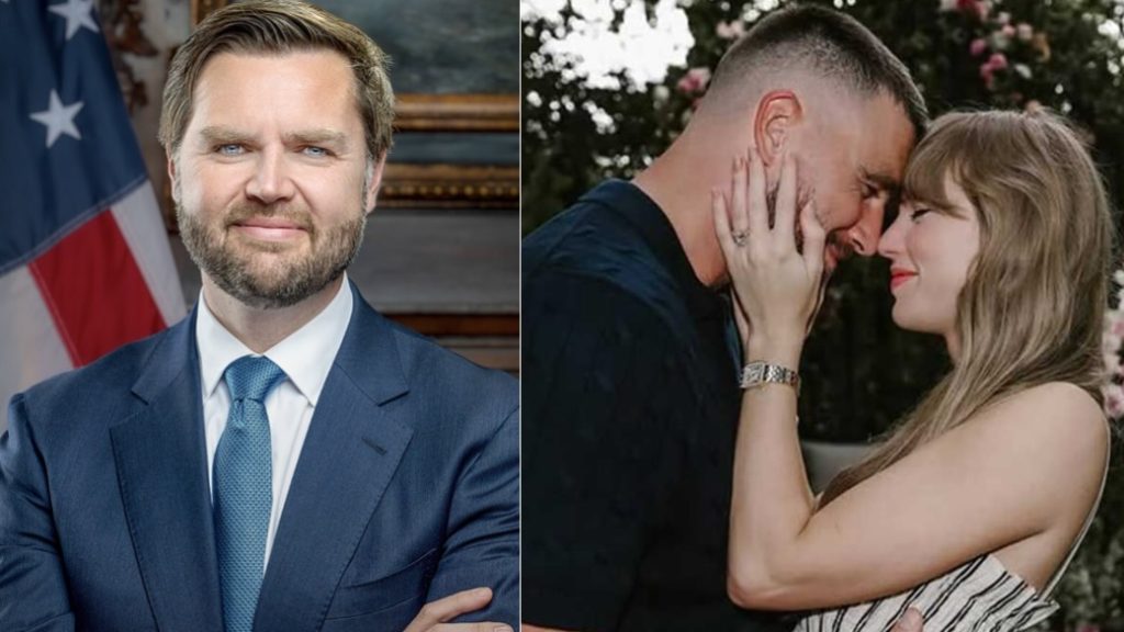 JD Vance Worried NFL Will Favor Chiefs Now That Taylor and Travis Are Engaged
