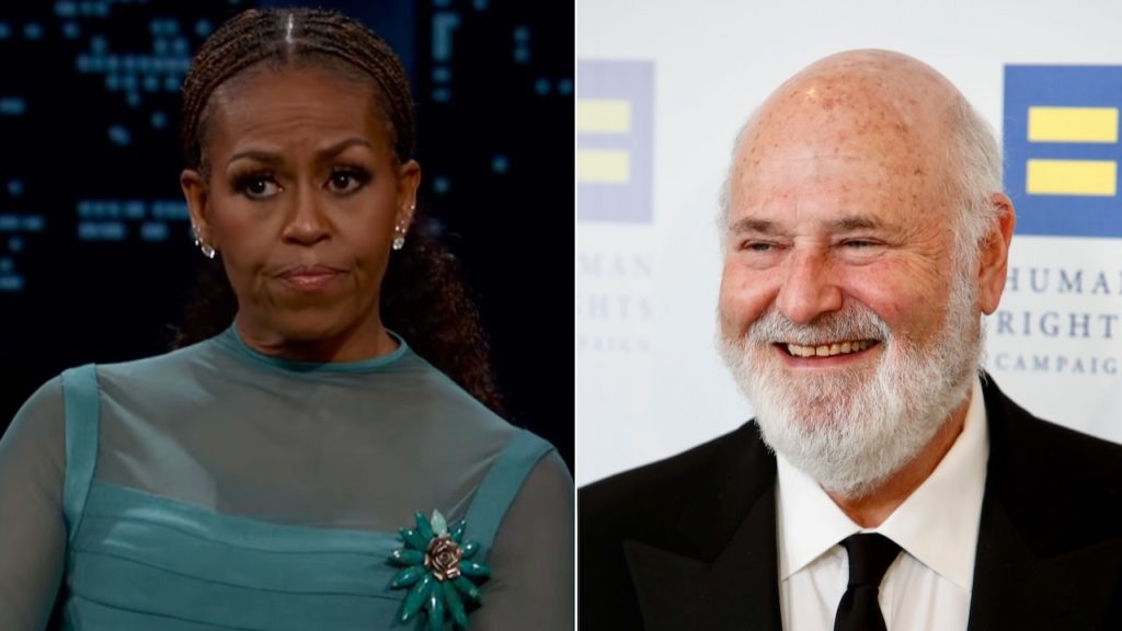 Michelle Obama Says She and Barack Were Supposed to See Rob Reiner on Night of Death
