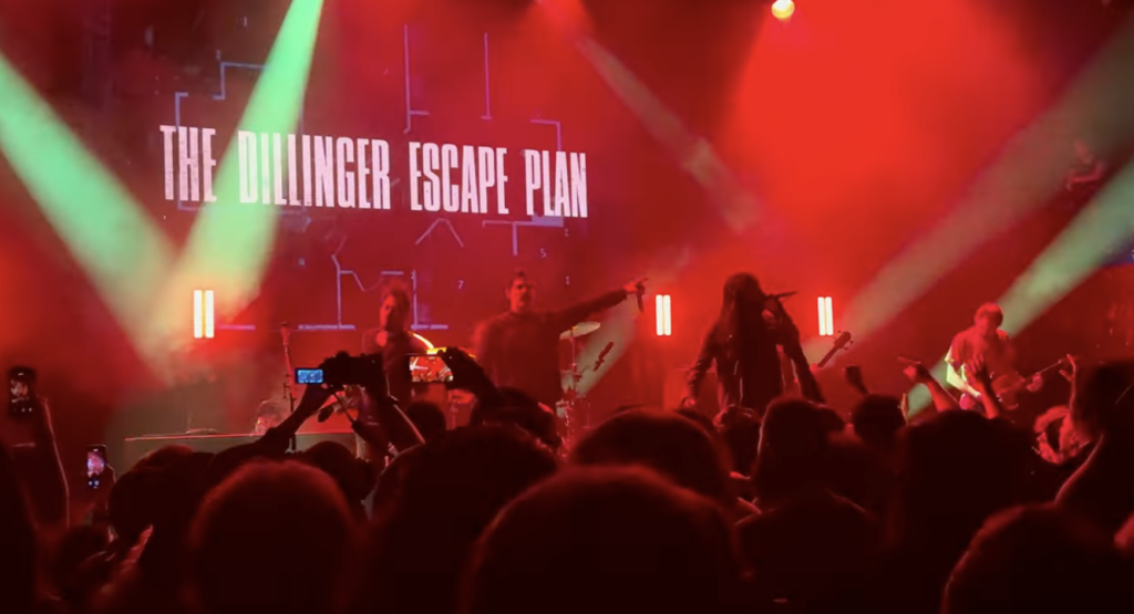 KEITH BUCKLEY (EVERY TIME I DIE) Joins THE DILLINGER ESCAPE PLAN For A Live Performance