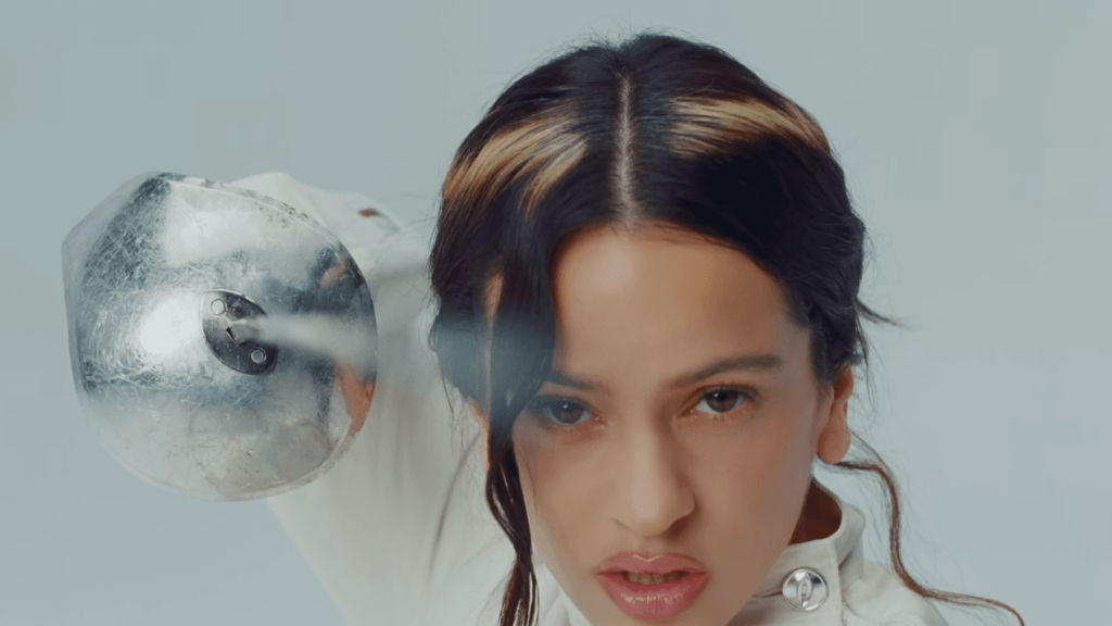 Rosalía Tries Her Hand at Fencing and Ice Skating in “La Perla” Video