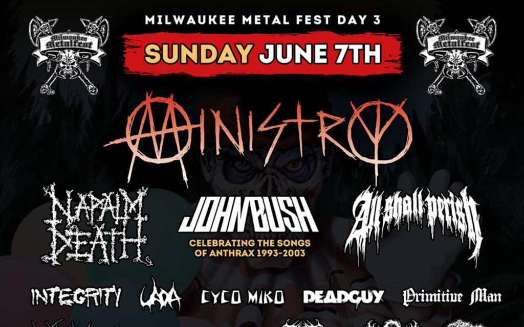 Milwaukee Metal Fest 2026 Expands Their Lineup With NAPALM DEATH, PRIMITIVE MAN & More